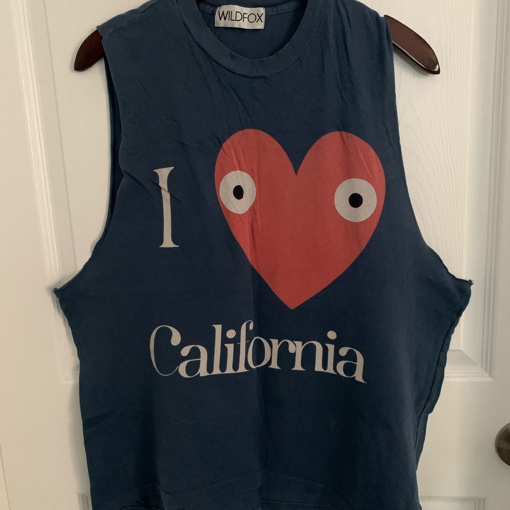 Wildfox oversized tank top